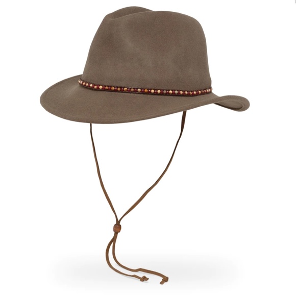Sunday Afternoons Vail Wool Hat Brown S/M Bead Hatband main image 4